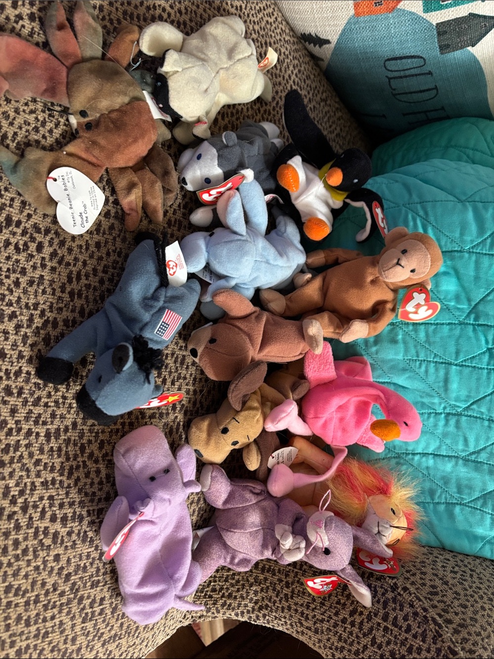 Ty Beanie Babies Assorted Plush Set - 13 smalls